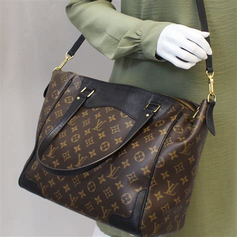 louis vuitton monogram black leather bag|louis vuitton bags monogram price.